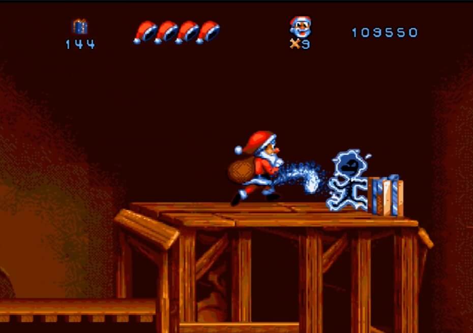 Daze Before Christmas - геймплей игры Sega Mega Drive\Genesis